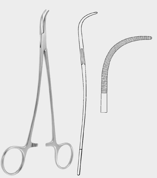 Щипці ОВЕРХОЛТ (OVERHOLT), S-подібна форма, 21,5 см (cm), ф. 5
